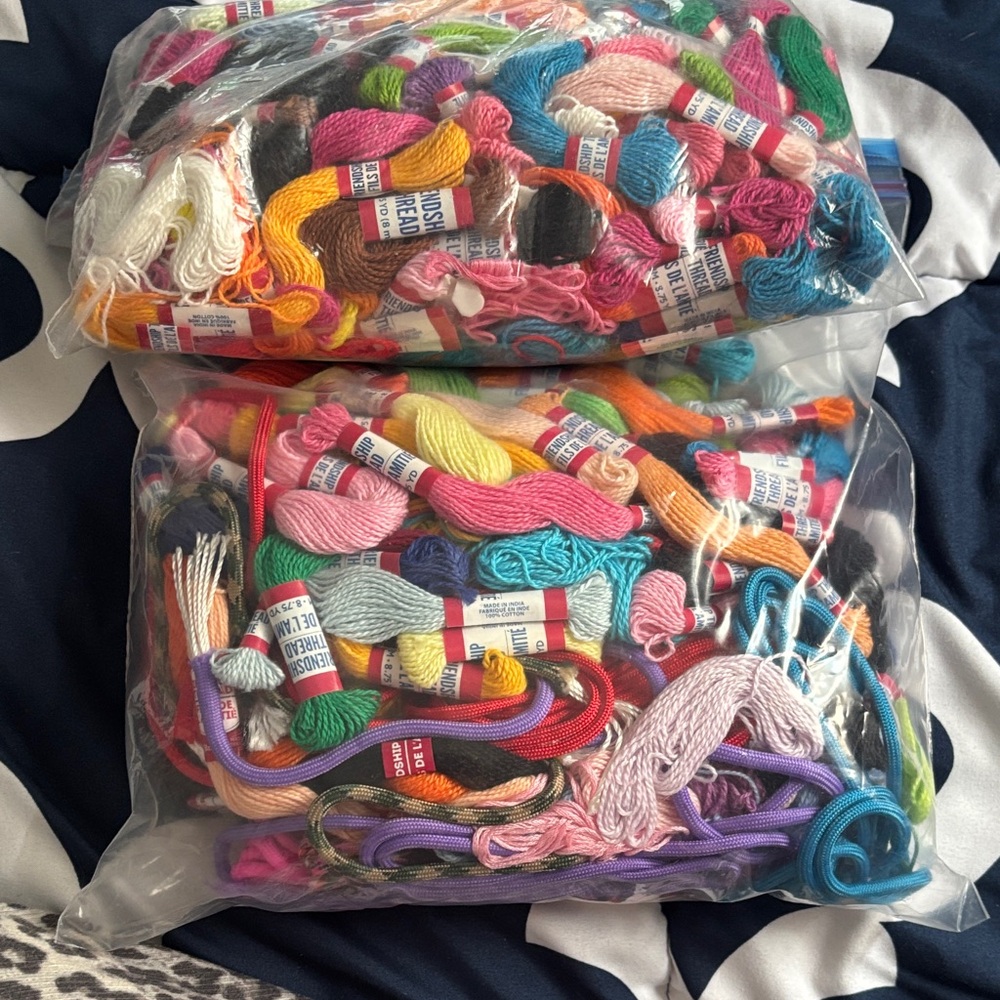 Colorful Embroidery Floss Set